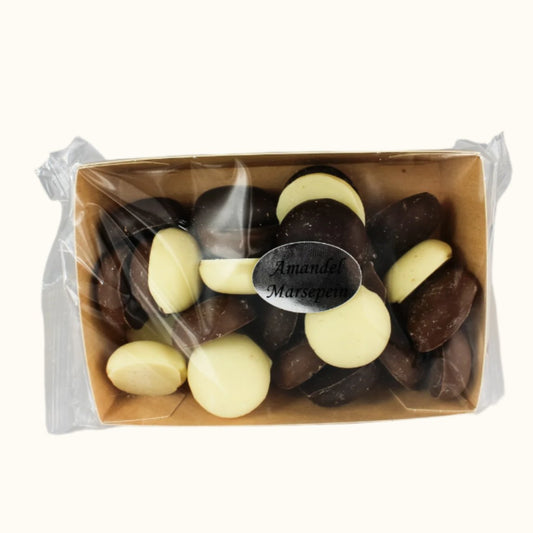 Dutch Almond Marzipan Kruidnoten With Chocolate 135g