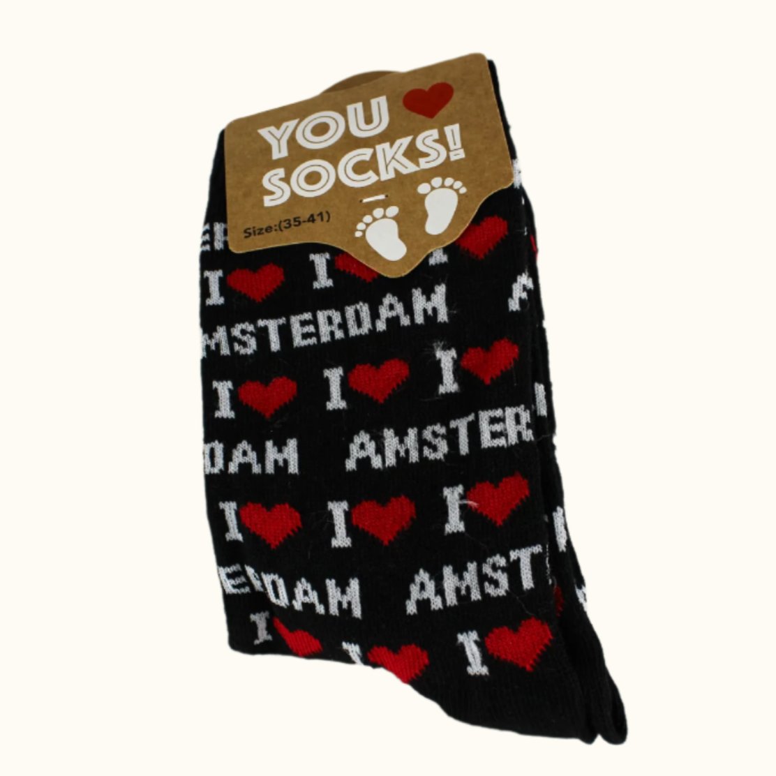 Sock I Love Amsterdam (35-41 EURO SIZE)