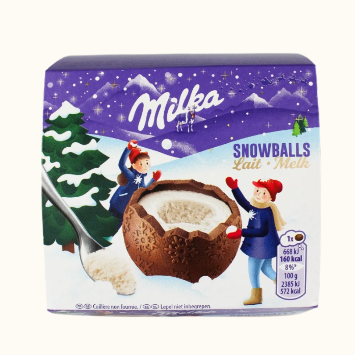 Milka Chocolate Snowball 4ps 112g