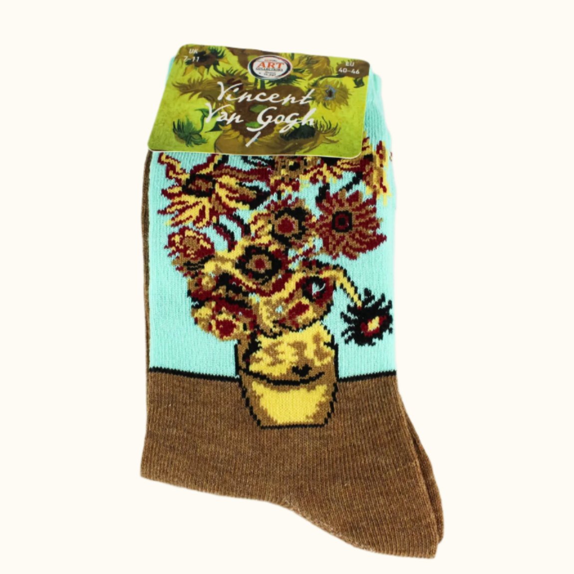 Sock Van Gogh Sunflowers (35-41 EURO SIZE)