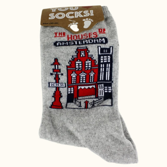 Sock Amsterdam Houses (40-46 EURO SIZE)