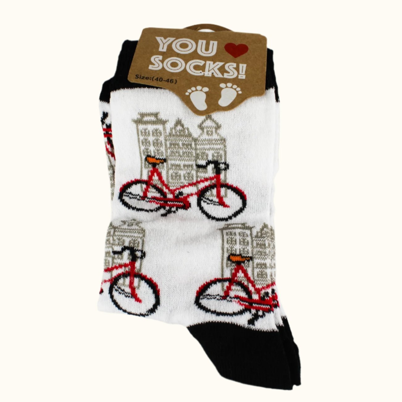 Sock Amsterdam Bicycle (40-46 EURO SIZE)