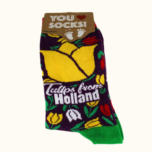 Sock Multi-Color Tulip Holland (35-41 EURO SIZE)