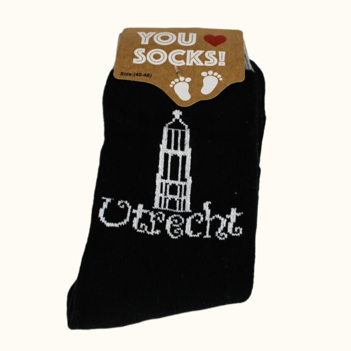 Sock Black Utrecht (40-46 EURO SIZE)