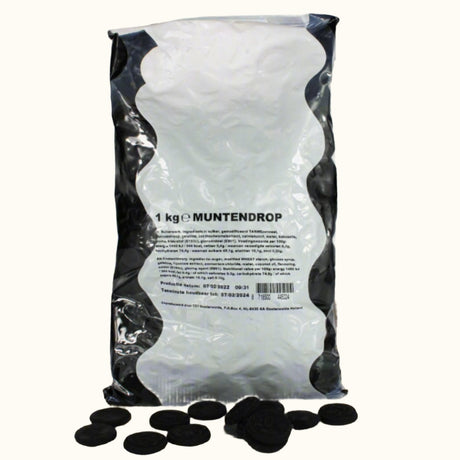 Nederlandse dropmuntzak 1 kg