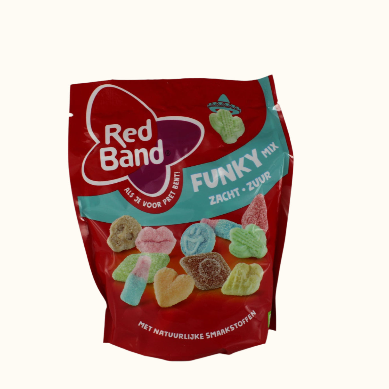 Red Band Snoepmix Soft and Sour Funky 215g