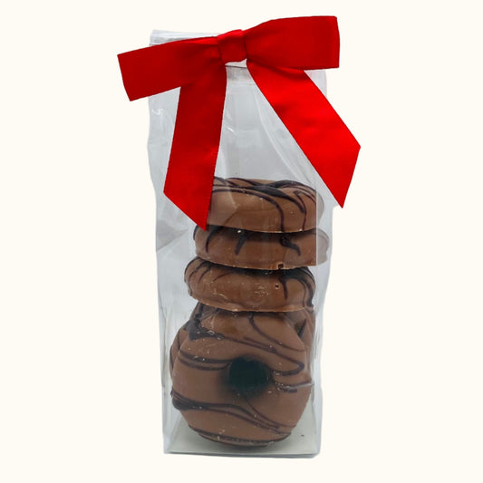 Filled Christmas Rings Milk-Amaretto 125g