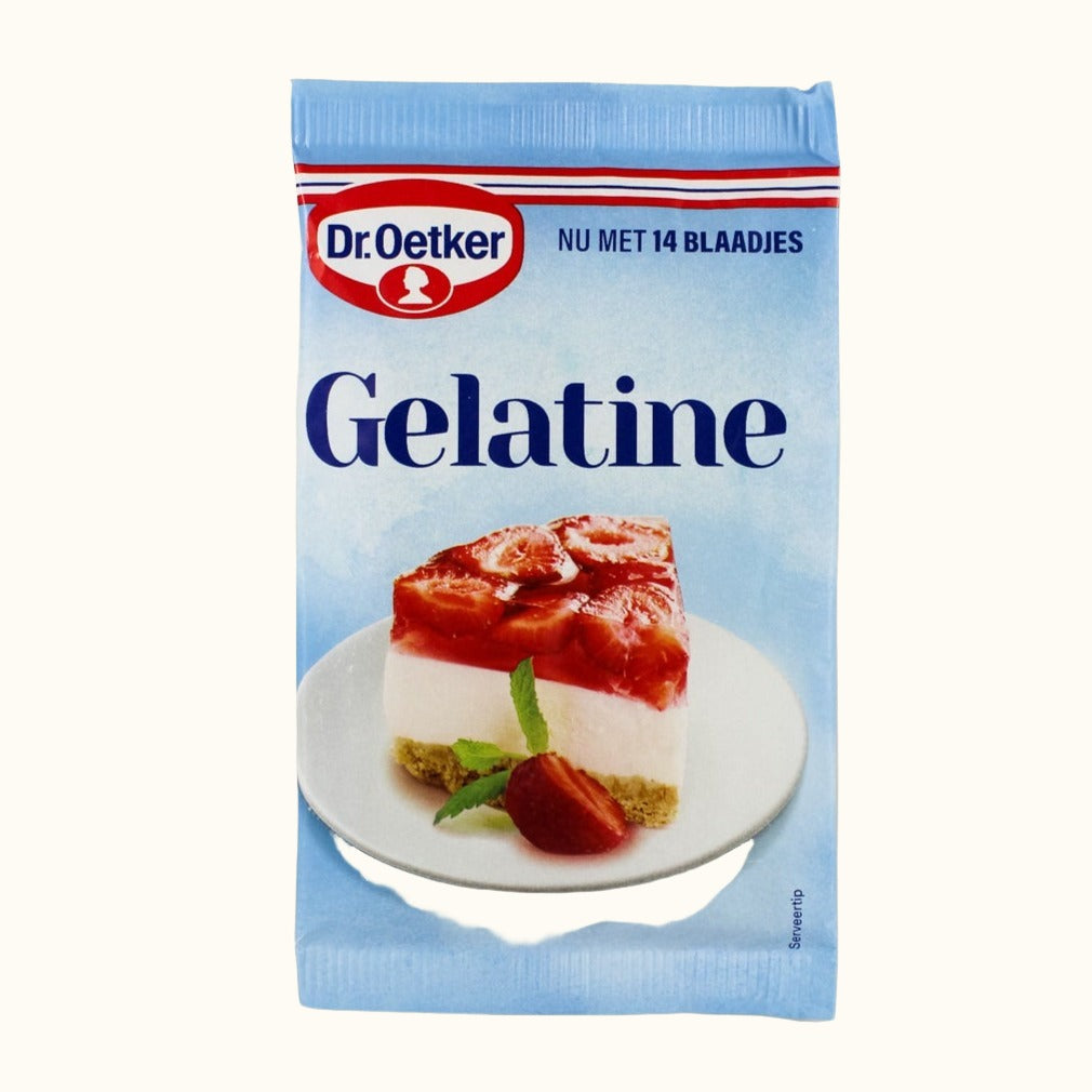 Dr Oetker Gelatin 14 sheets Dutch Groceries