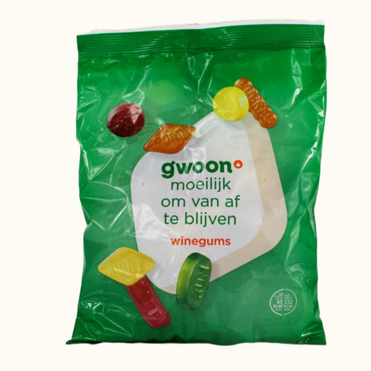 Gwoon Winegums bonbons Sachet 500g
