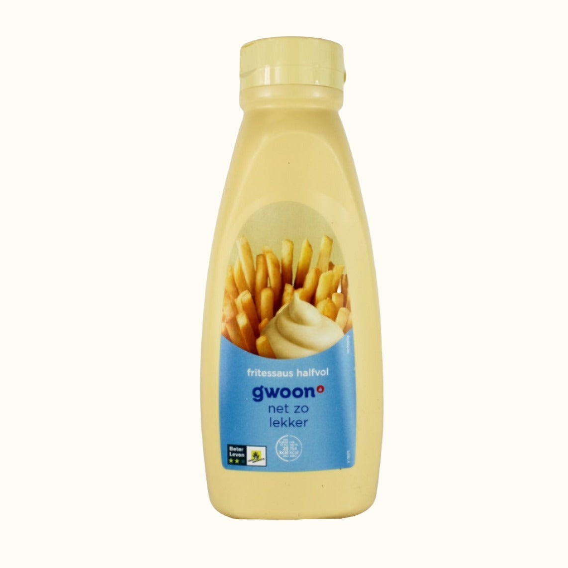 Gwoon Fries sauce halfvol 750ml