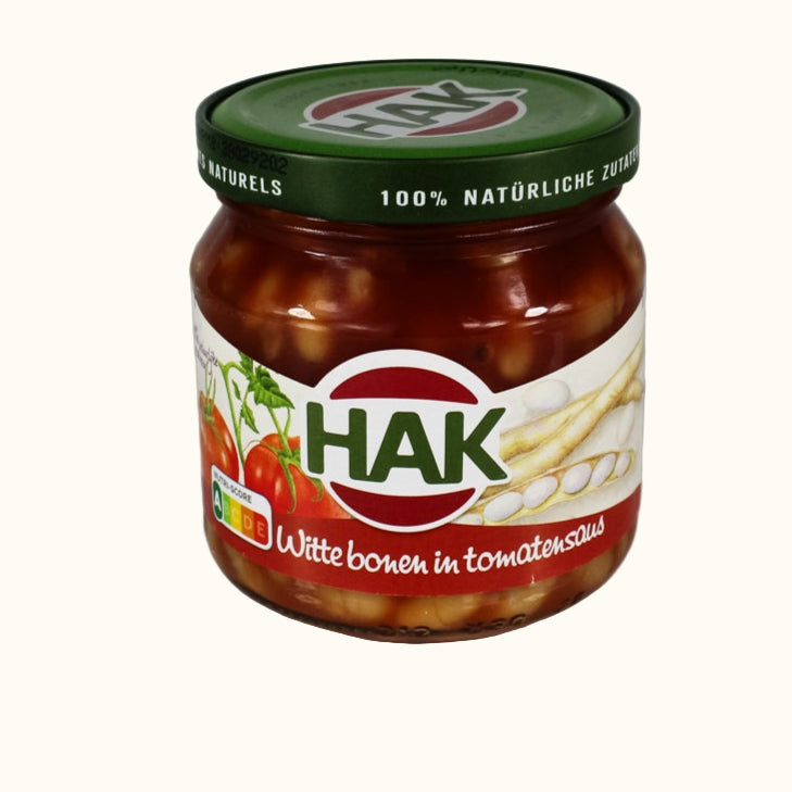 Hak White Beans In Tomato Sauce 185gr