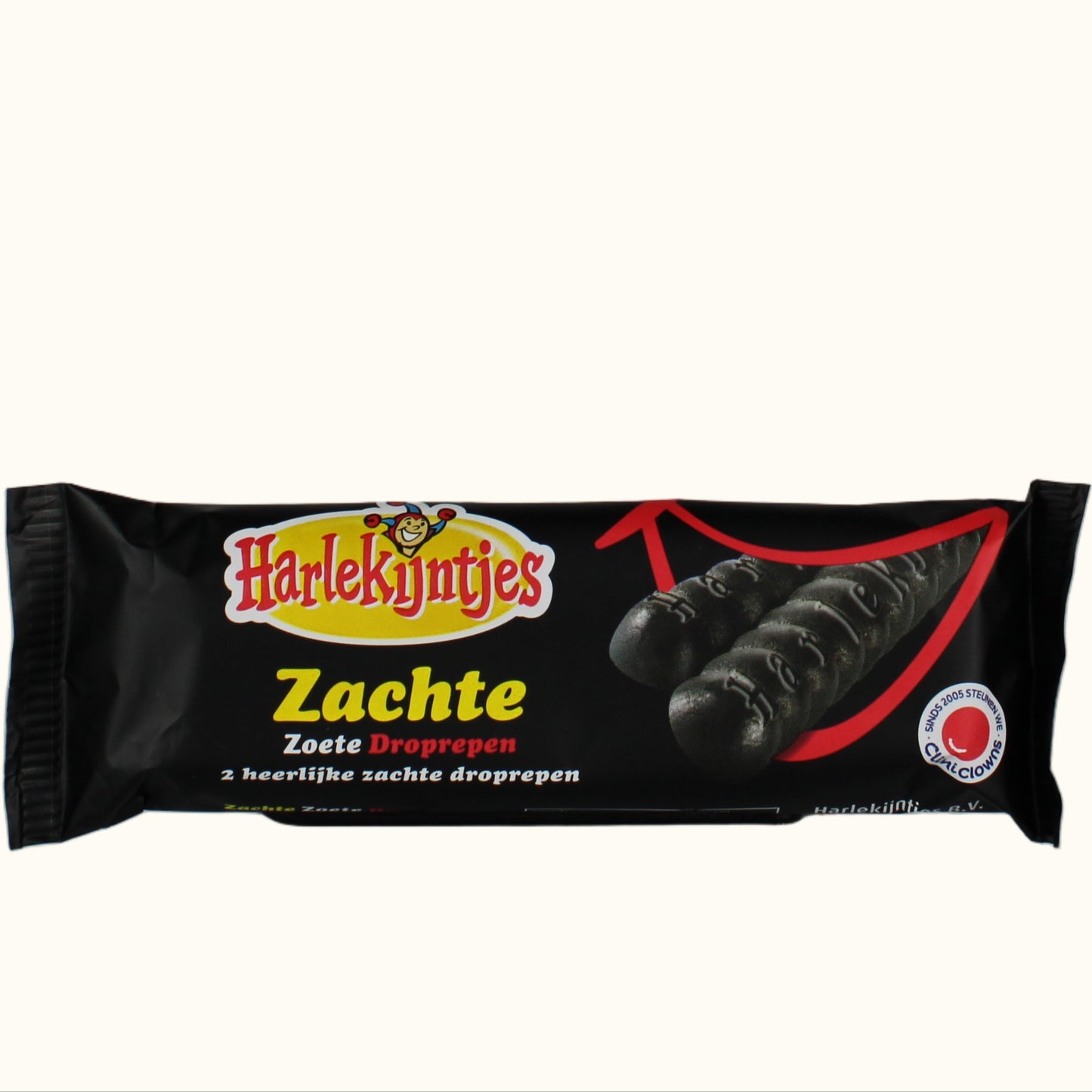 Harlekijntjes Soft and Sweet Licorice bar 66g