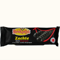 Harlekijntjes Soft and Sweet Licorice bar 66g