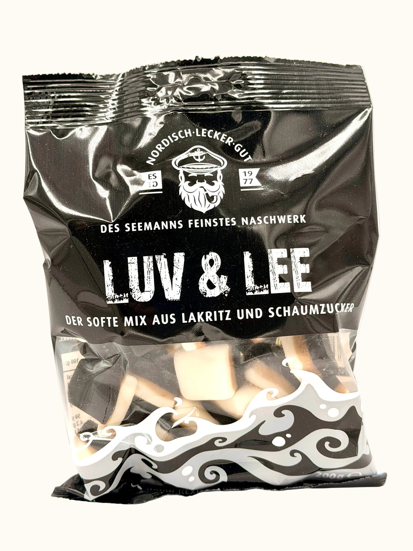 Luv & Lee Marshmallow Licorice 200g