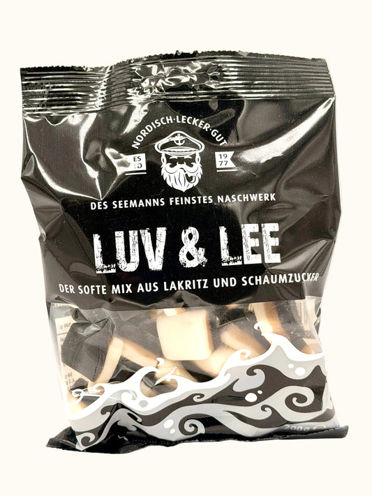 Luv & Lee Marshmallow Licorice 200g