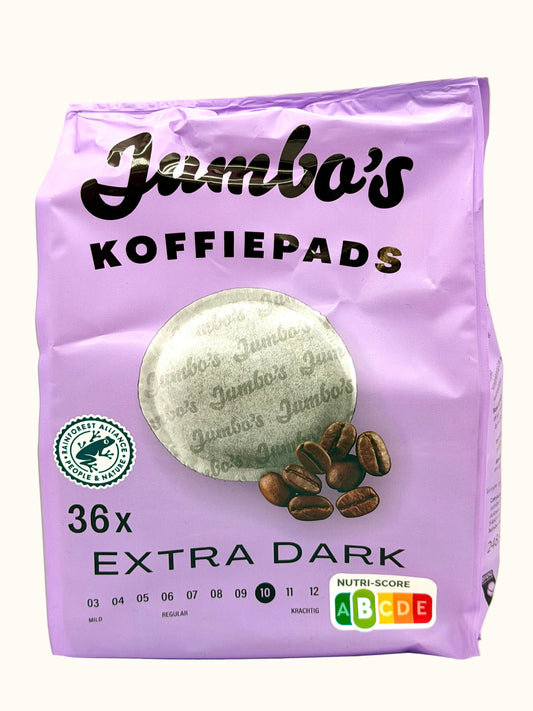 Jumbo Senseo Extra Dark Roast 36 pads