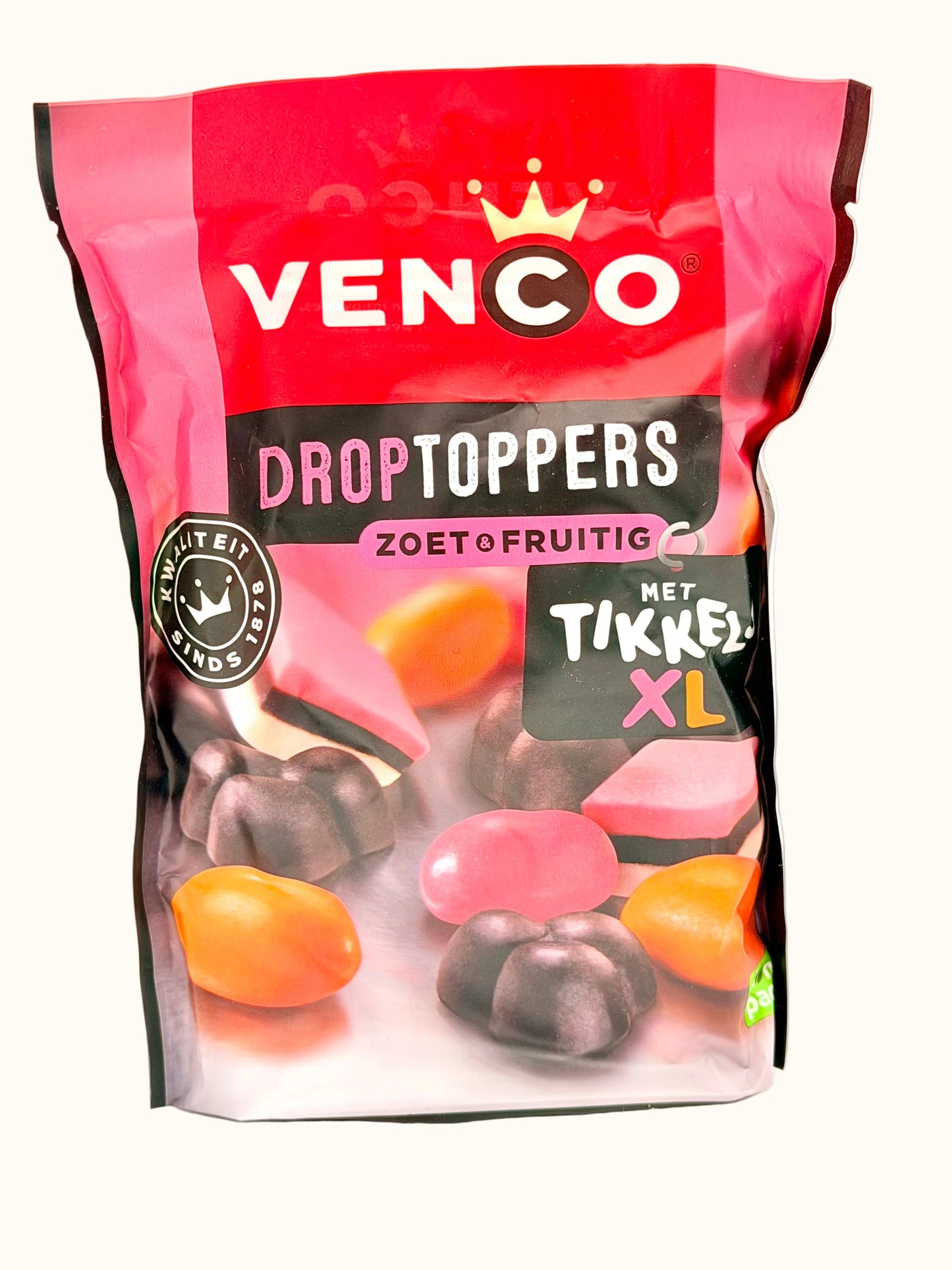 Venco DropToppers Zoet & Fruitig 225g