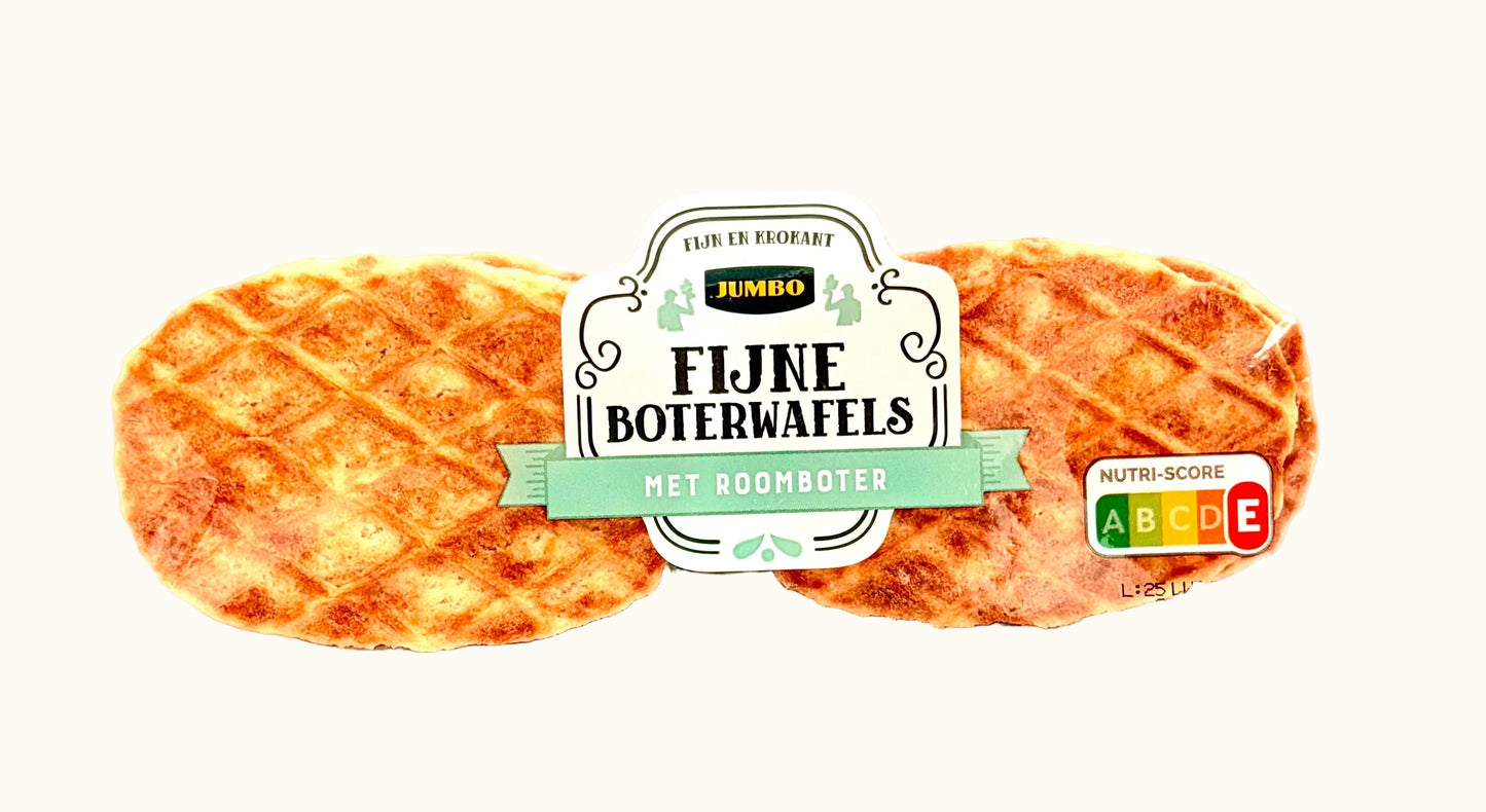 Jumbo Fine Butter Waffles 120g