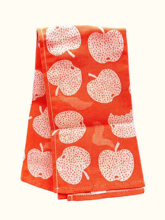 Hema Pink Appel Tea Towel 65x65cm