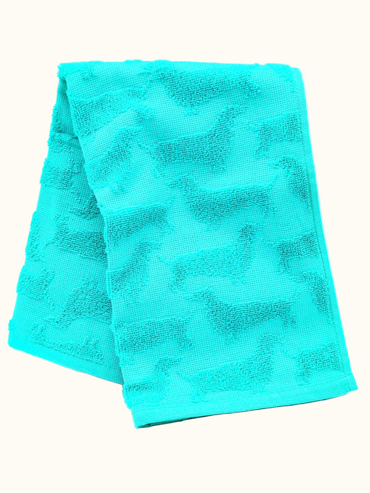 Hema Green Dog Kitchen Towel 50x50cm