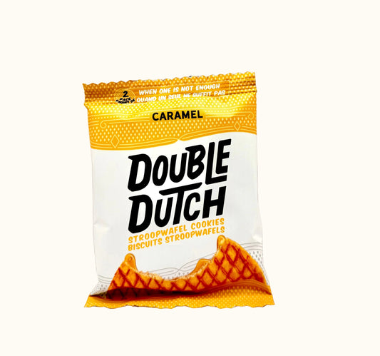 Double Dutch Syrup Waffle Caramel 2pc