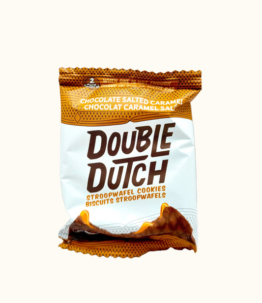 Double Dutch Syrup Waffle Chocolate Salted Caramel 2pc