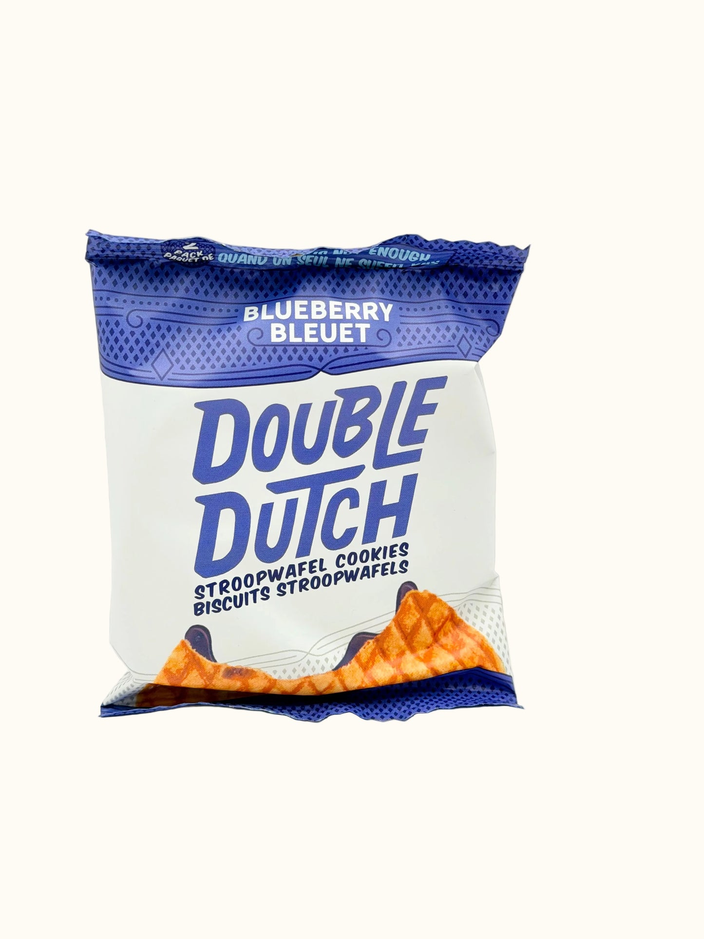 Double Dutch siroopwafel met bosbessen (10 stuks)