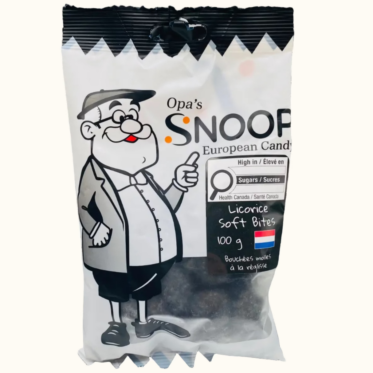 Snoop Soft Sweet Licorice Bites 100g