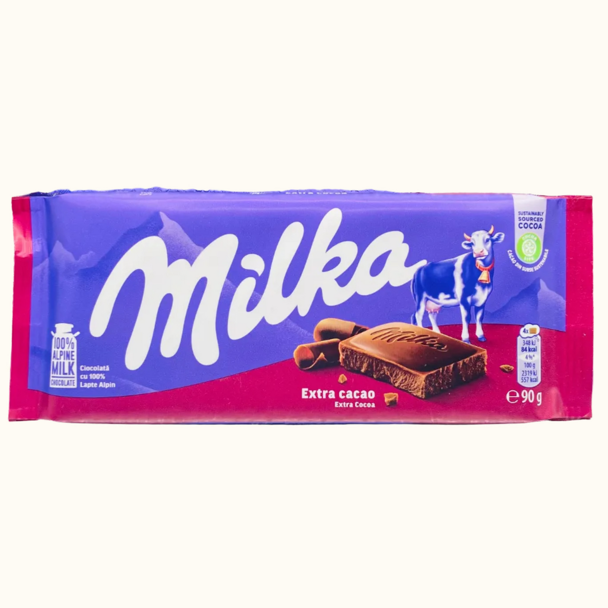 Milka Milk Extra Cacao 90g