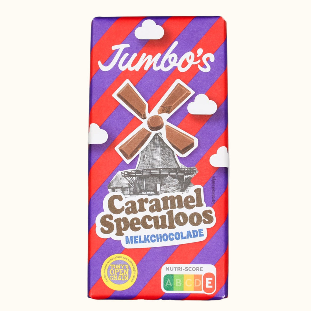 Jumbo's Milk Chocolate Caramel & Speculoos 140g