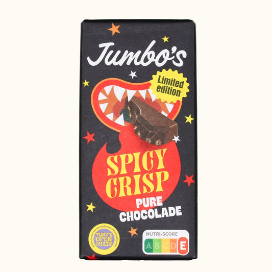 Jumbo's Dark Chocolate Spicy Crisp 140g