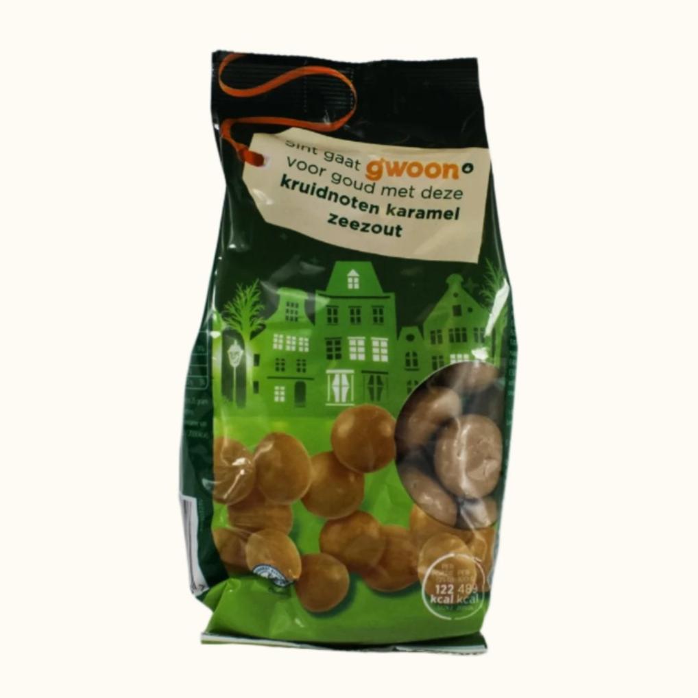 Gwoon Chocolate Kruidnoten Caramel Seasalt 250g