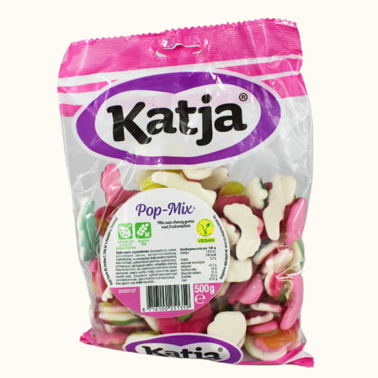 Katja Pop Mix Fruity and Chewy Gums 500g