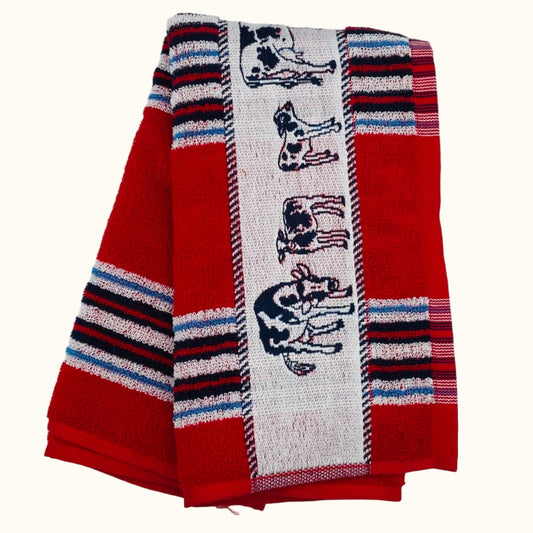 DDDDD Friese Rode Keukendoek 50x55cm