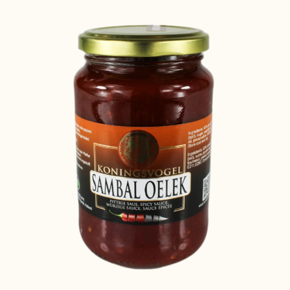 Koningsvogel Oelek Sambal 375g