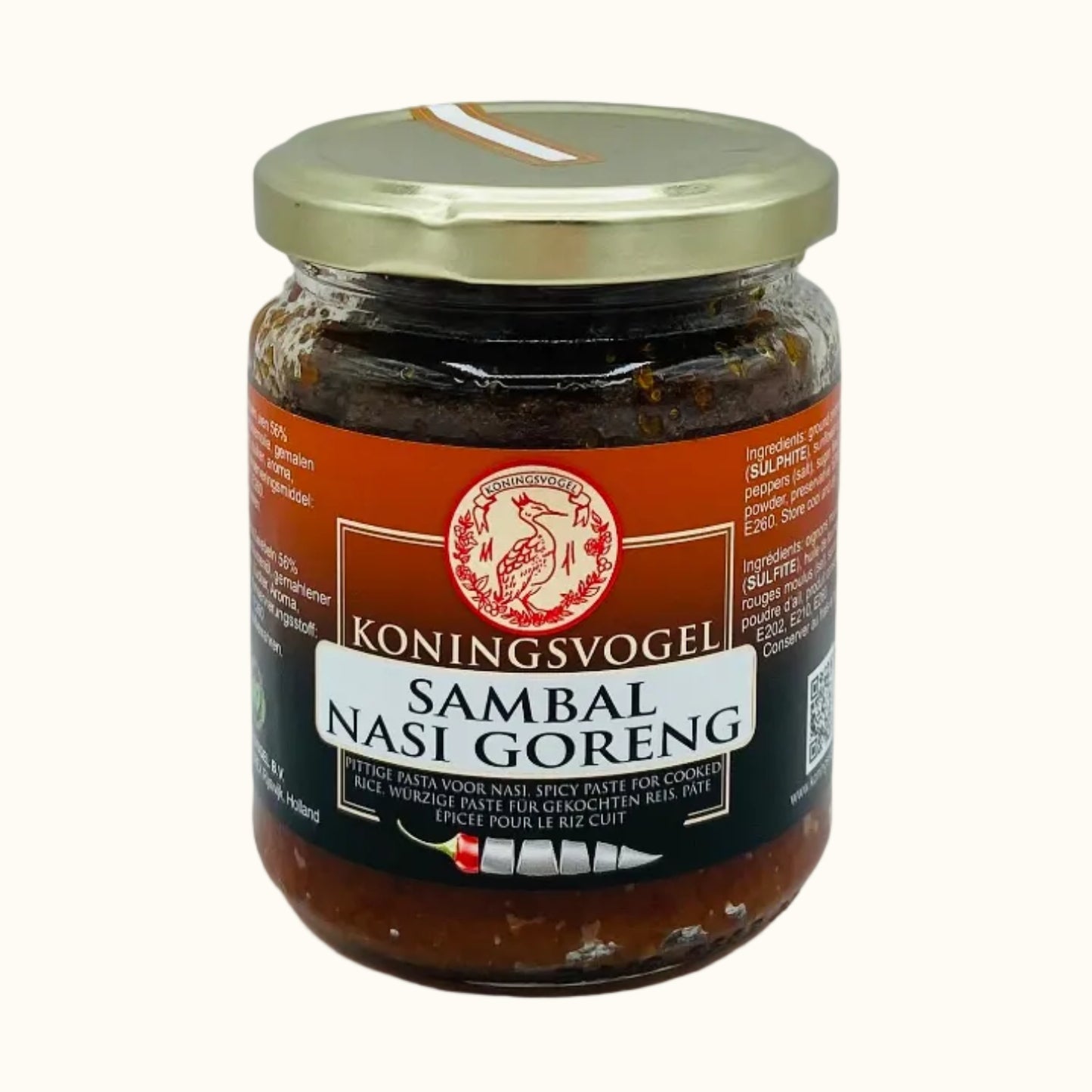 Koningsvogel Nasi Goreng Sambal 260g