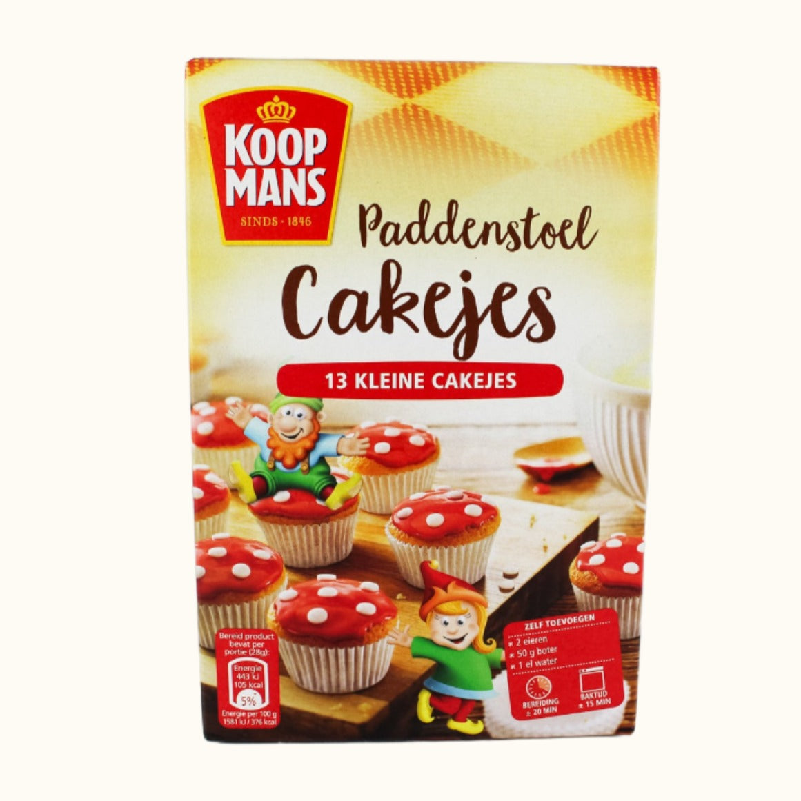 Gâteaux aux champignons Koopmans 13 pence