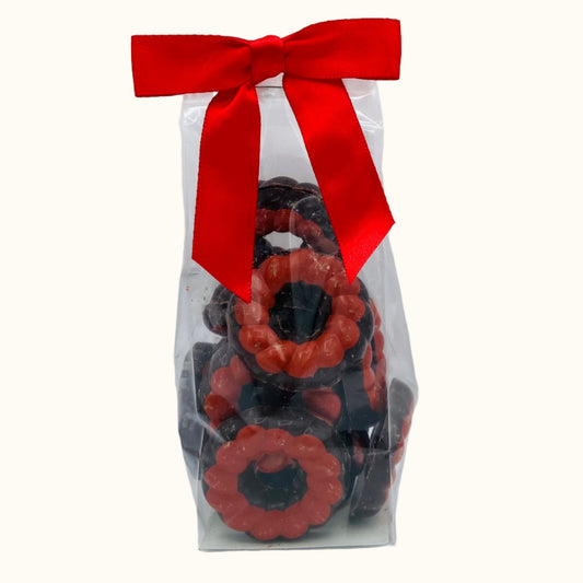 Christmas Rings Dark-Red 125g