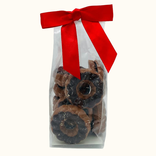 Christmas Rings Milk-Dark 125g