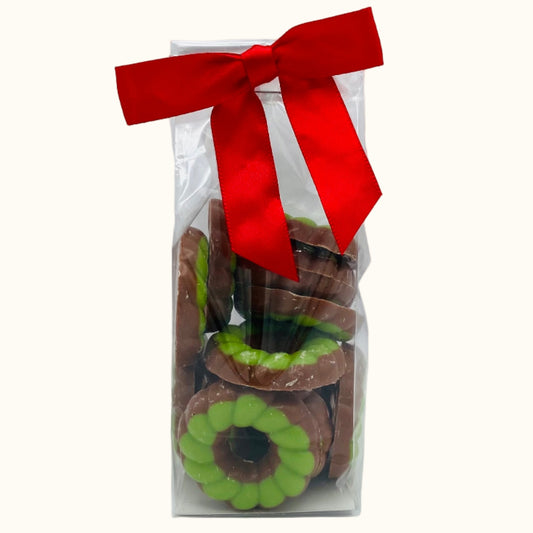 Christmas Rings Milk-Green 125g