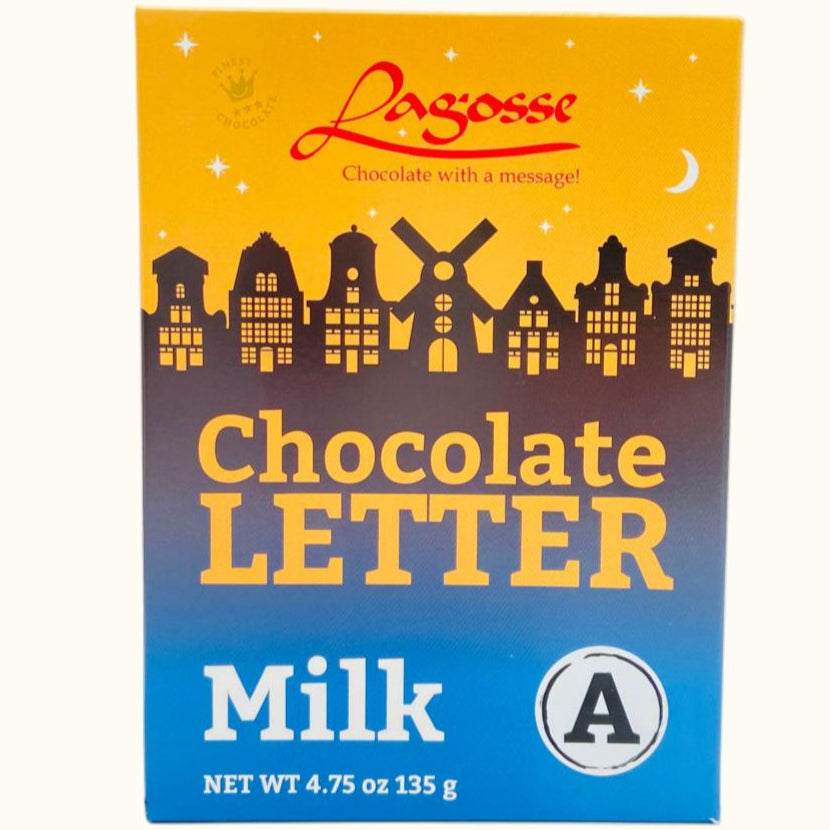 Lagosse Chocolate Letters Milk 135g