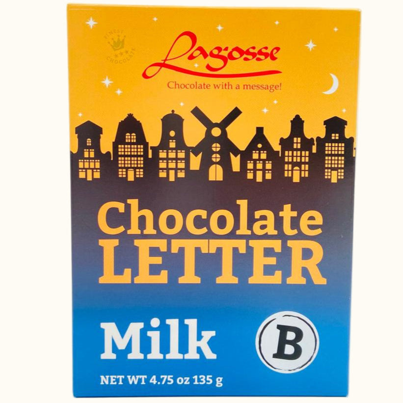 Lagosse Chocolate Letters Milk 135g