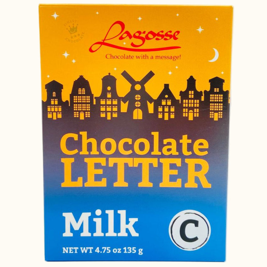 Lagosse Chocolate Letters Milk 135g