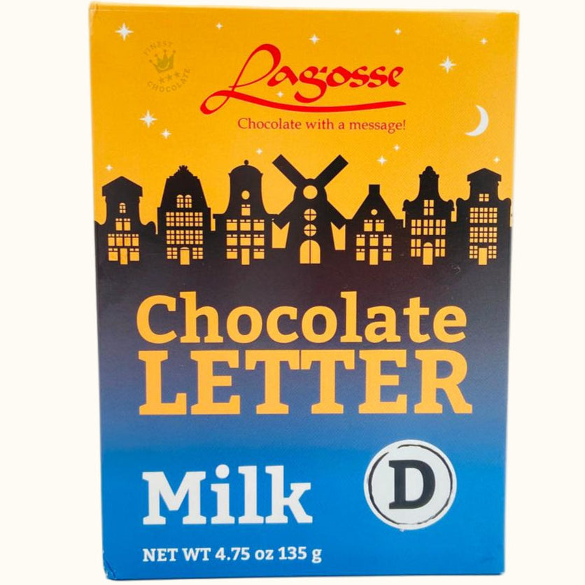 Lagosse Chocolate Letters Milk 135g