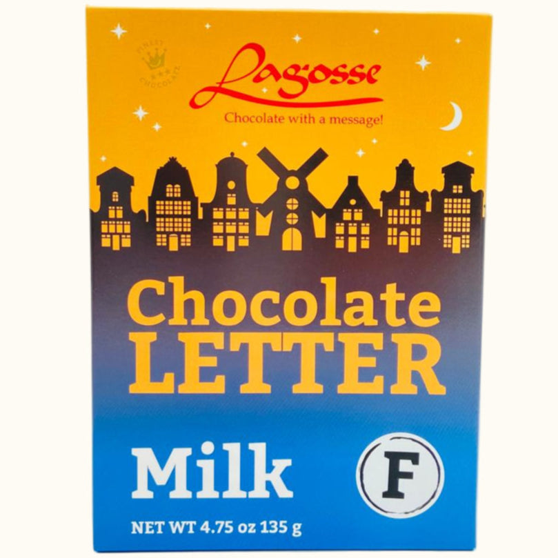 Lagosse Chocolate Letters Milk 135g