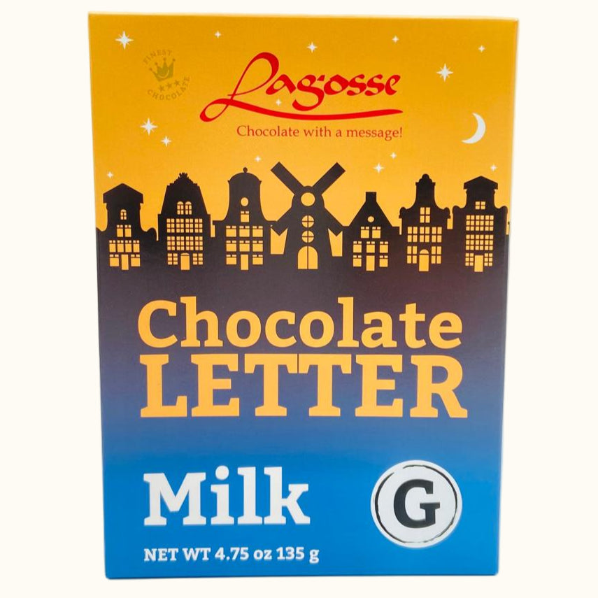 Lagosse Chocolate Letters Milk 135g