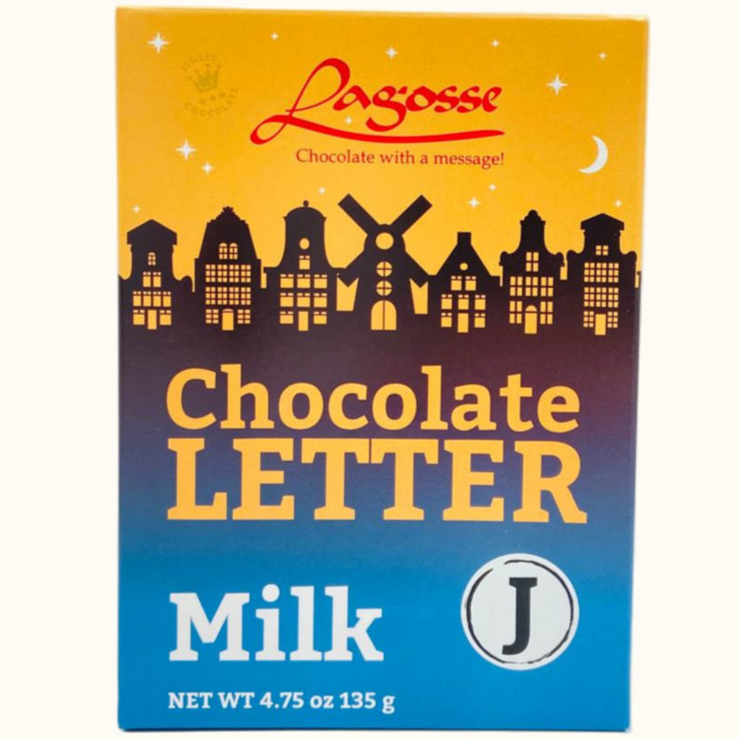 Lagosse Chocolate Letters Milk 135g