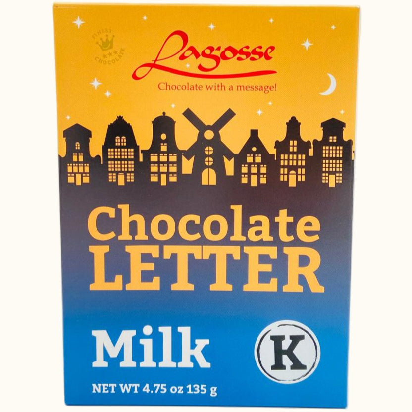 Lagosse Chocolate Letters Milk 135g