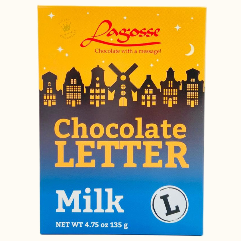 Lagosse Chocolate Letters Milk 135g