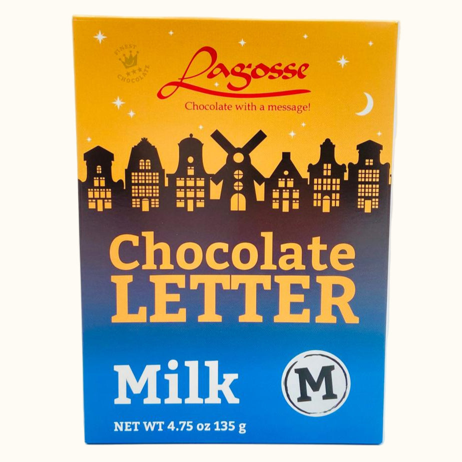 Lagosse Chocolate Letters Milk 135g